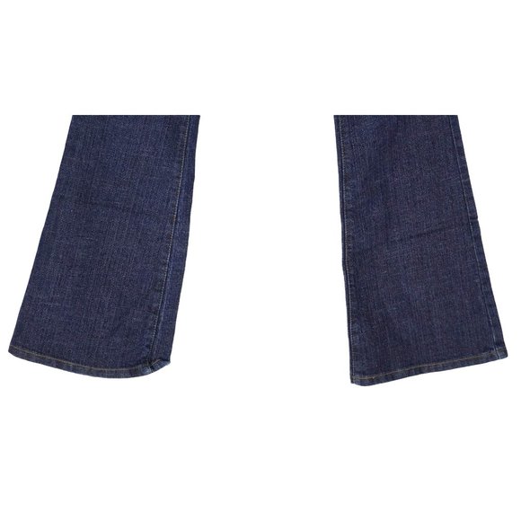 Wet Seal Jeans Juniors Size 7 Low Rise Flare Bootcut Stretch Blue Denim - Picture 5 of 10